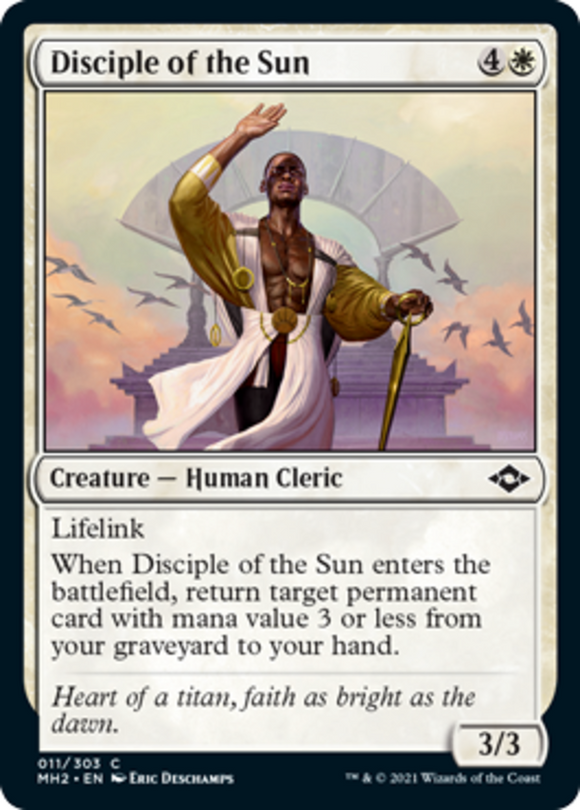 Disciple of the Sun - Modern Horizons 2 - English - NM - MTG