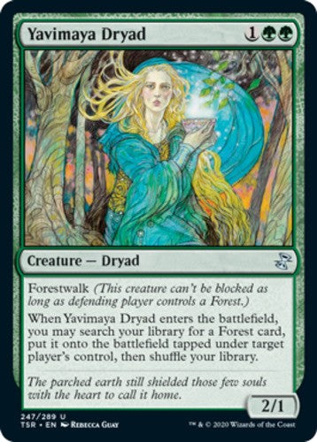 Yavimaya Dryad - Time Spiral Remastered - English - NM - MTG