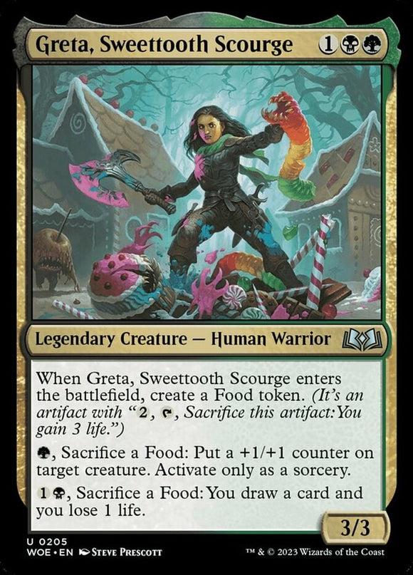 Greta, Sweettooth Scourge - Wilds of Eldraine - English - NM - MTG
