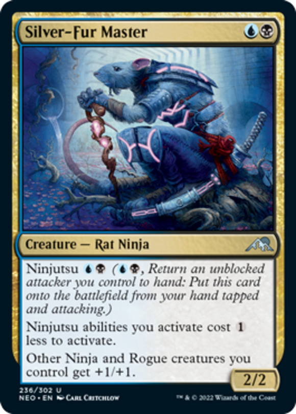 Silver-Fur Master - Kamigawa: Neon Dynasty - English - NM - MTG
