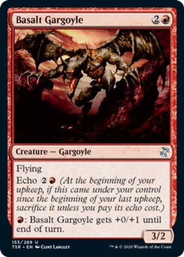 Basalt Gargoyle - Time Spiral Remastered - English - NM - MTG