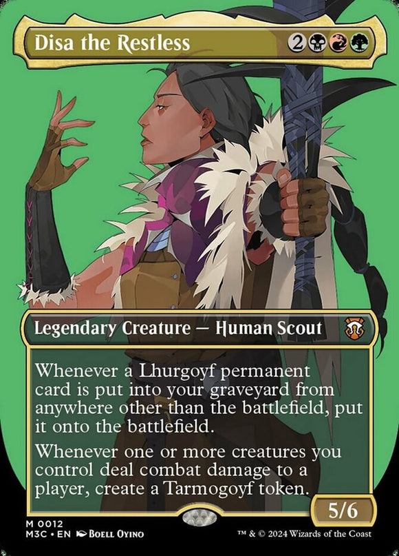 Disa the Restless - Borderless - Commander: Modern Horizons 3 - English - NM - M