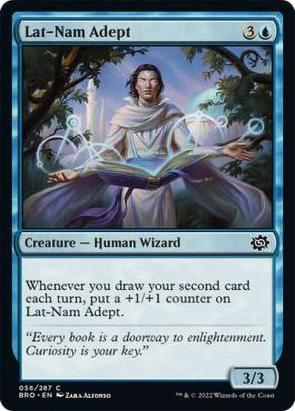 Lat-Nam Adept - The Brothers' War - English - NM - MTG
