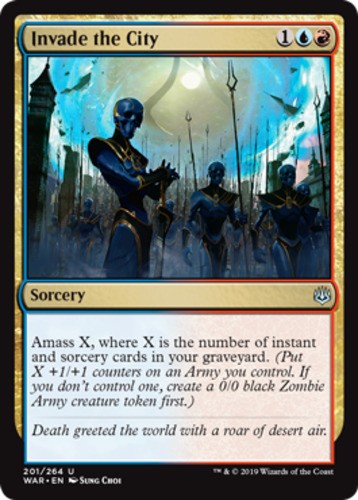 Invade the City - War Of The Spark - English - NM - MTG