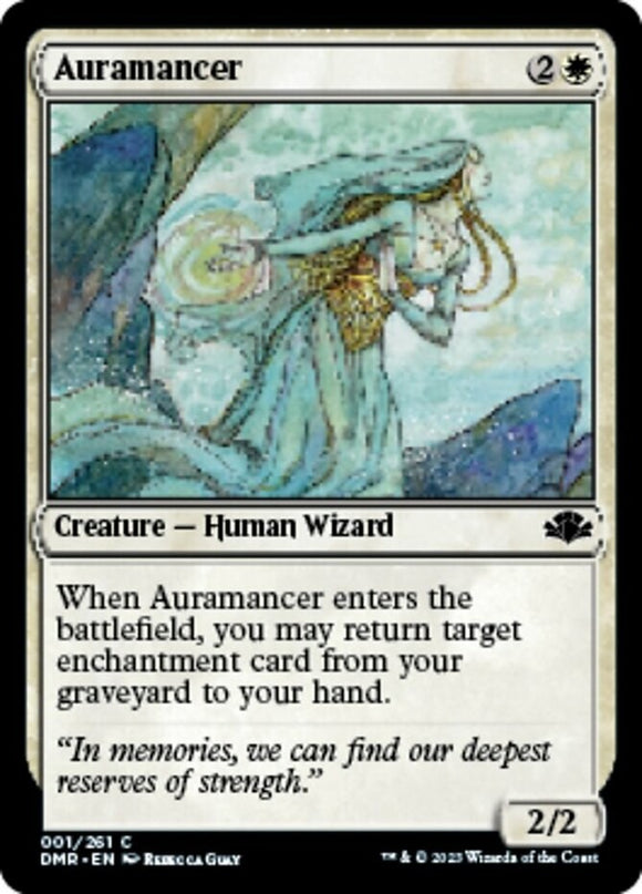 Auramancer - Dominaria Remastered - English - NM - MTG