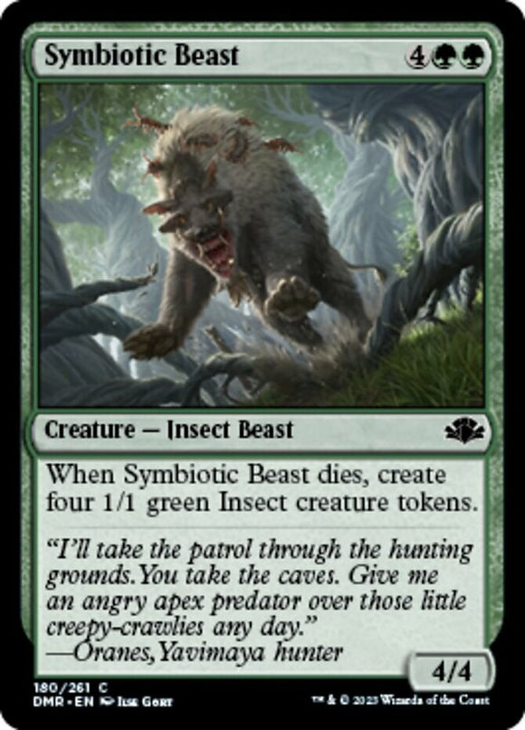 Symbiotic Beast - Dominaria Remastered - English - NM - MTG