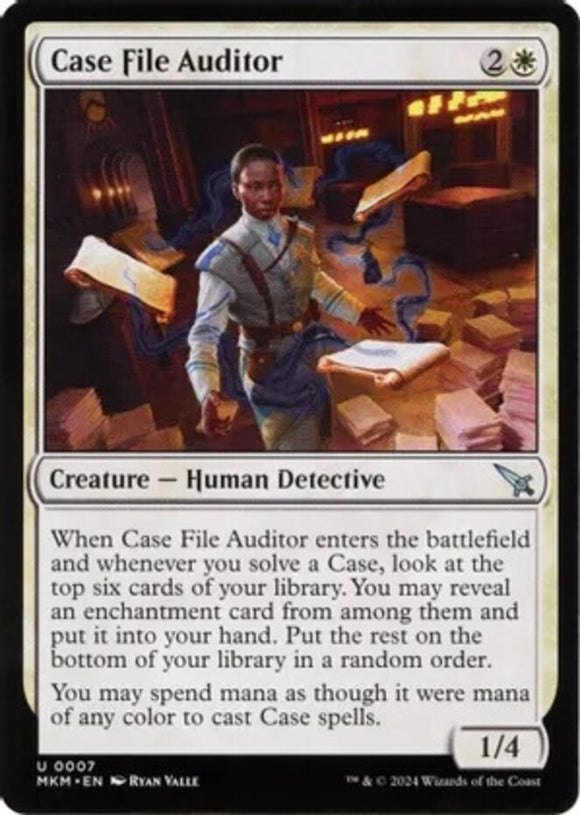 Case File Auditor (b) - Murders at Karlov Manor - English - NM - MTG