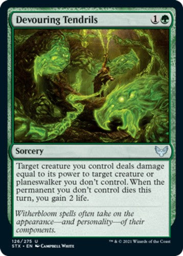 Devouring Tendrils - Strixhaven: School of Mages - English - NM - MTG
