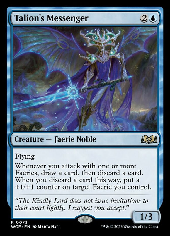 Talion's Messenger - Wilds of Eldraine - English - NM - MTG