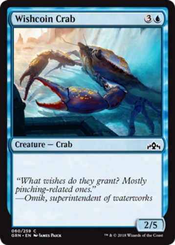 Wishcoin Crab - Guilds of Ravnica - English - NM - MTG