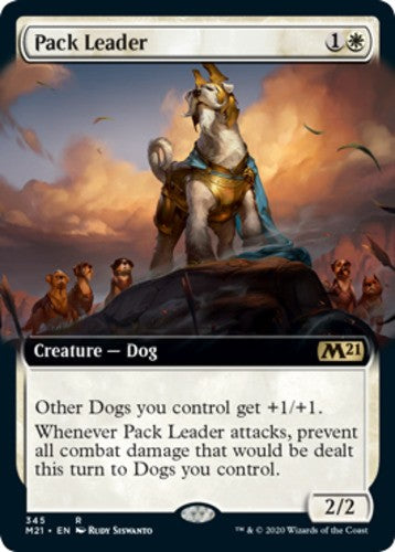Pack Leader - Extended Art - Core Set 2021 (M21) - English - NM - MTG