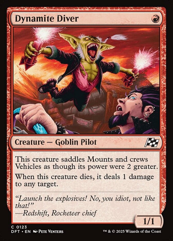 Dynamite Diver - Aetherdrift - English - NM - MTG