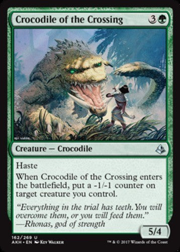 Crocodile of the Crossing - Amonkhet - English - NM - MTG