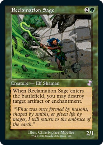 Reclamation Sage - Time Spiral Remastered - English - NM - MTG