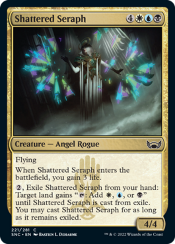 Shattered Seraph - Streets of New Capenna - English - NM - MTG
