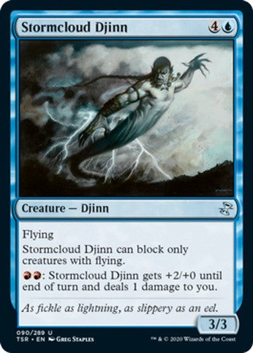 Stormcloud Djinn - Time Spiral Remastered - English - NM - MTG