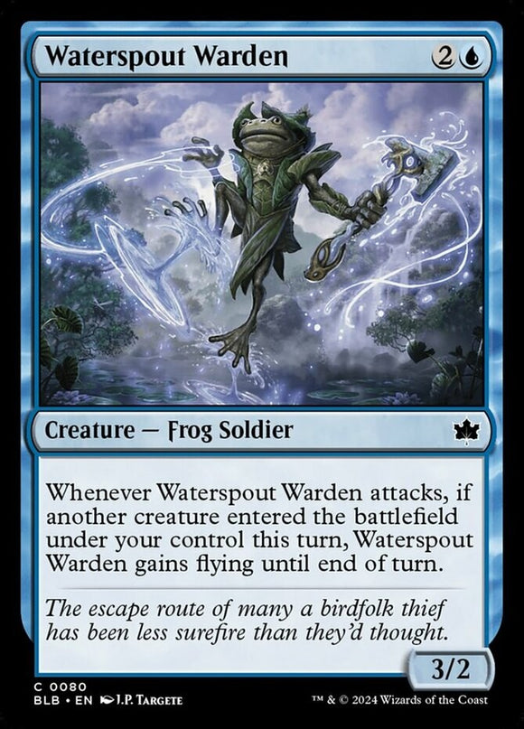 Waterspout Warden - Bloomburrow - English - NM - MTG