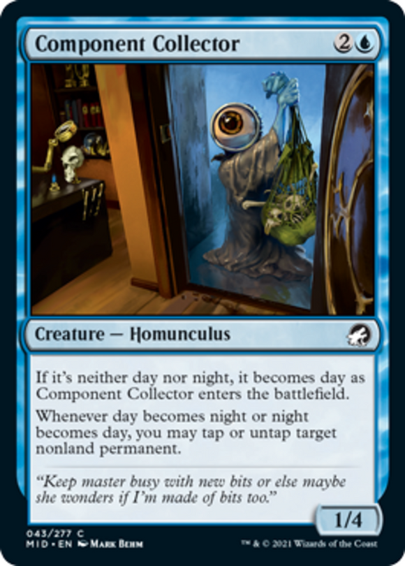 Component Collector - Innistrad: Midnight Hunt - English - NM - MTG