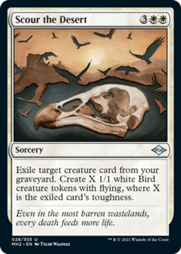 Scour the Desert - Modern Horizons 2 - English - NM - MTG