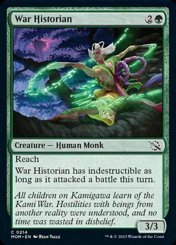 War Historian - March of the Machines - English - NM - MTG
