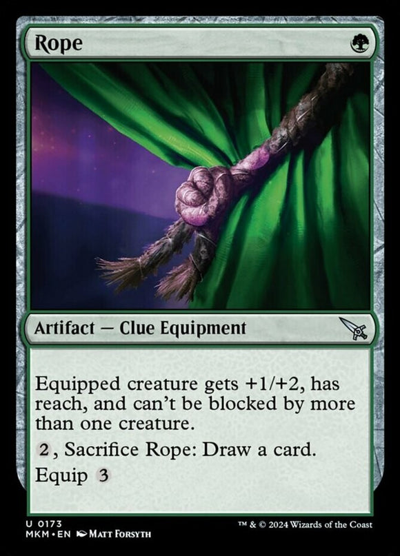 Rope - Murders at Karlov Manor - English - NM - MTG
