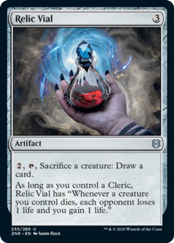 Relic Vial - Zendikar Rising - English - NM - MTG