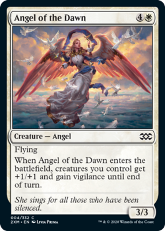 Angel of the Dawn - Double Masters - English - NM - MTG