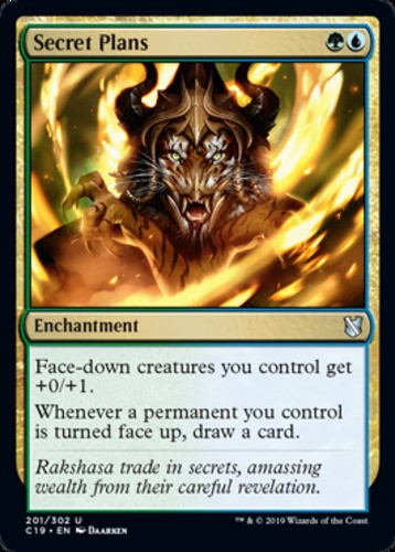 Secret Plans - Commander 2019 - English - NM - MTG
