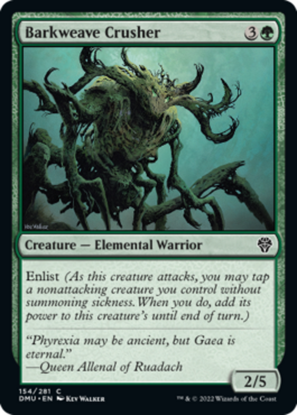 Barkweave Crusher - Dominaria United - English - NM - MTG
