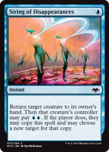 String of Disappearances - Modern Horizons - English - NM - MTG