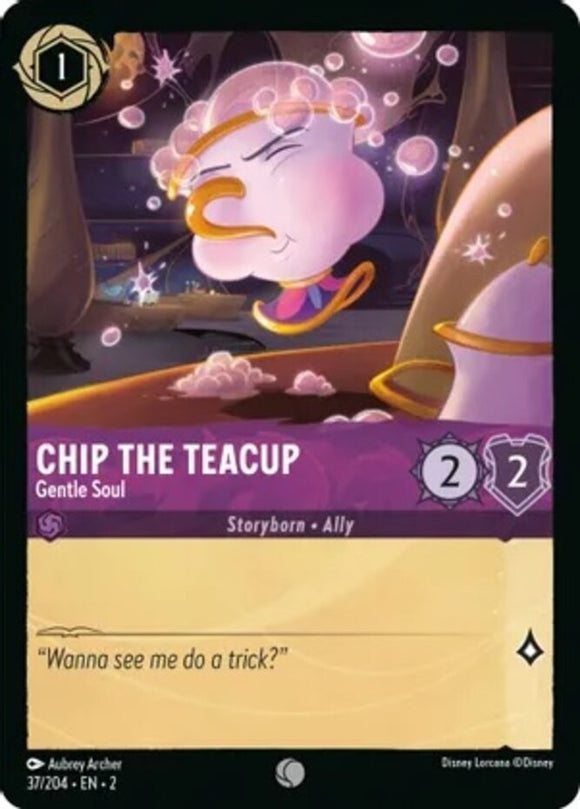 Chip the Teacup - Gentle Soul - 37/204 - Common - Rise of the Floodborn NM