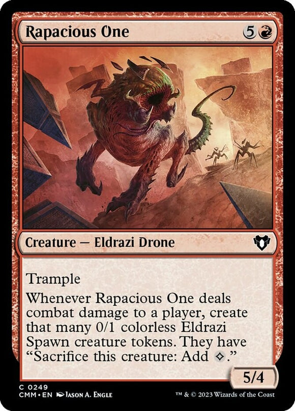 Rapacious One - Commander Masters - English - NM - MTG