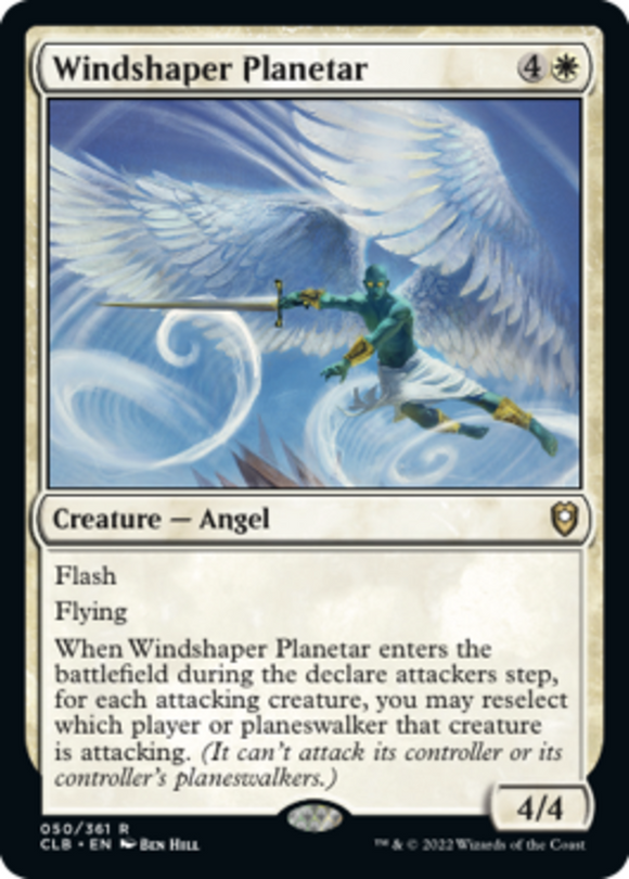 Windshaper Planetar - Battle for Baldur's Gate - English - NM - MTG
