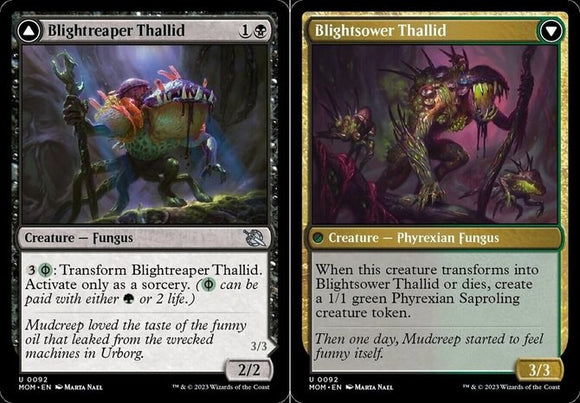Blightreaper Thallid // Blightsower Thallid - March of the Machines - English -
