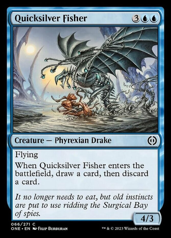 Quicksilver Fisher - Phyrexia: All Will Be One - English - NM - MTG