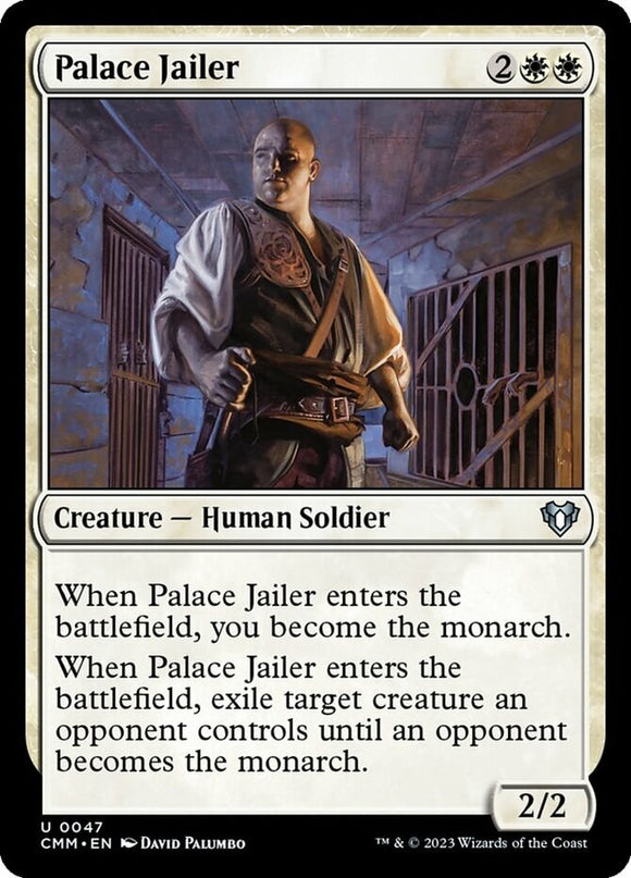 Palace Jailer - Commander Masters - English - NM - MTG