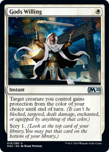 Gods Willing - Core Set 2020 (M20) - English - NM - MTG