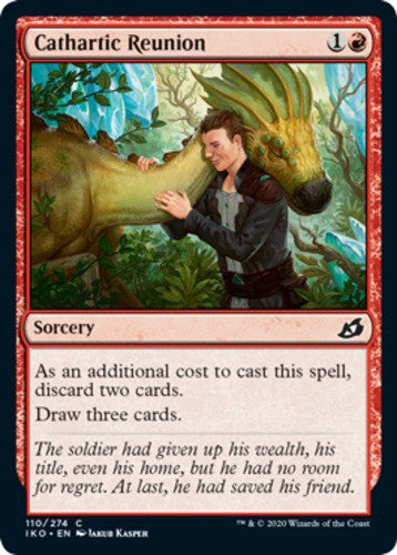 Cathartic Reunion - Ikoria: Lair of Behemoths - English - NM - MTG