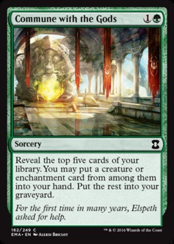 Commune with the Gods - Eternal Masters - English - NM - MTG