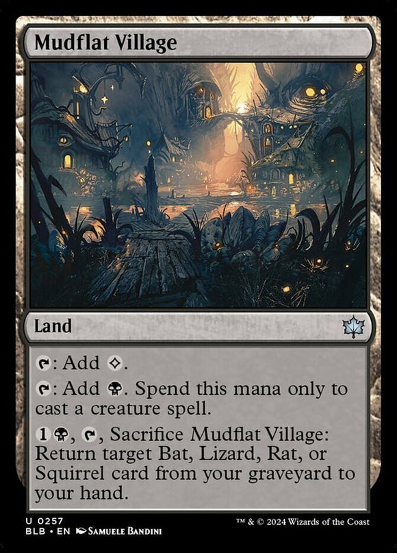 Mudflat Village - Bloomburrow - English - NM - MTG