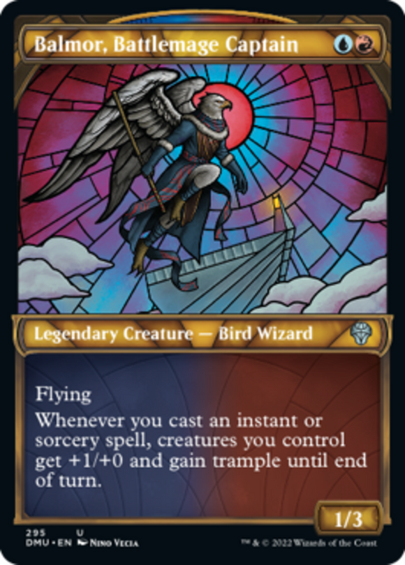 Balmor, Battlemage Captain - Showcase - Dominaria United - English - NM - MTG