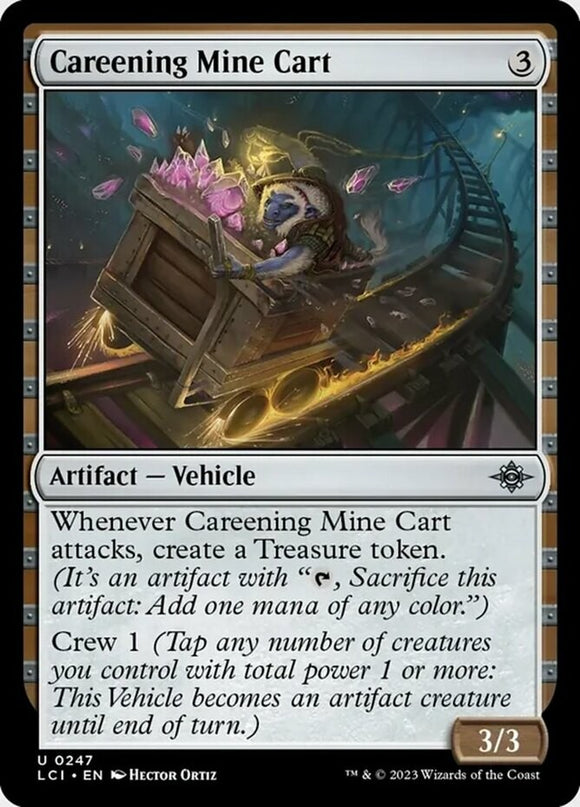 Careening Mine Cart - Lost Caverns of Ixalan - English - NM - MTG