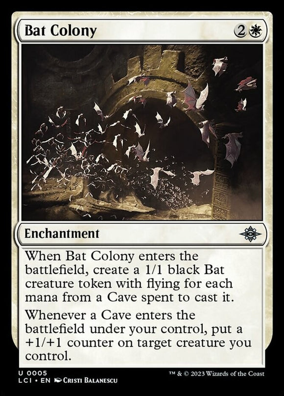 Bat Colony - Lost Caverns of Ixalan - English - NM - MTG