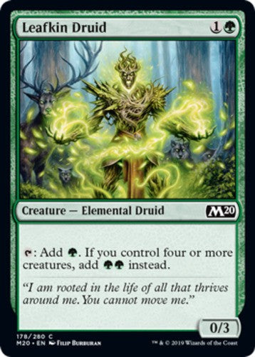 Leafkin Druid - Core Set 2020 (M20) - English - NM - MTG