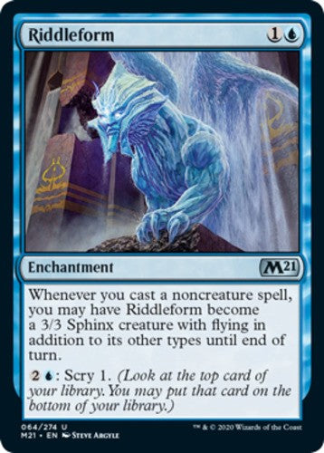 Riddleform - Core Set 2021 (M21) - English - NM - MTG