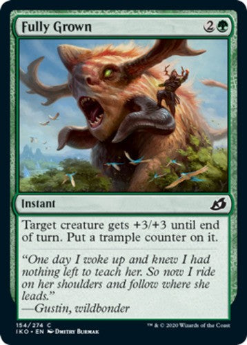 Fully Grown - Ikoria: Lair of Behemoths - English - NM - MTG