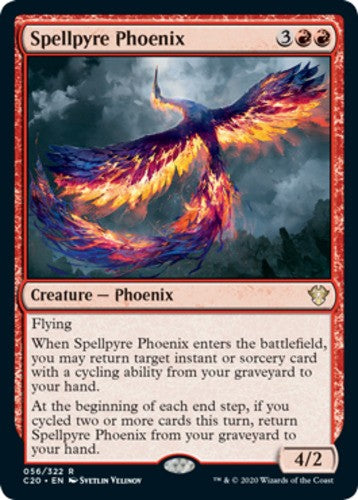 Spellpyre Phoenix - Commander 2020 - English - NM - MTG
