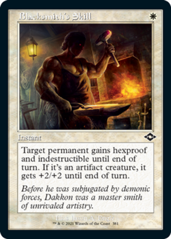 Blacksmith's Skill - Retro Frame - Modern Horizons 2 - English - NM - MTG