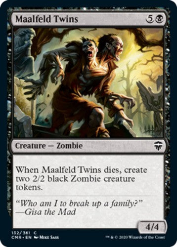 Maalfeld Twins - Commander Legends - English - NM - MTG