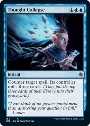 Thought Collapse - Jumpstart - English - NM - MTG